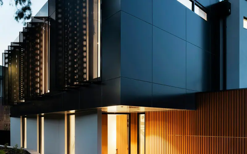 Modern apartman cephesi